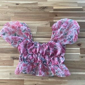 Joie‎ Puff Sleeve Blouse